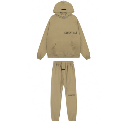 Brown Essentials Tracksuit