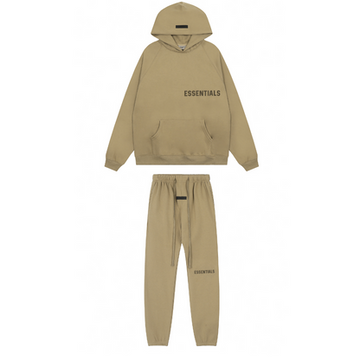 Brown Essentials Tracksuit