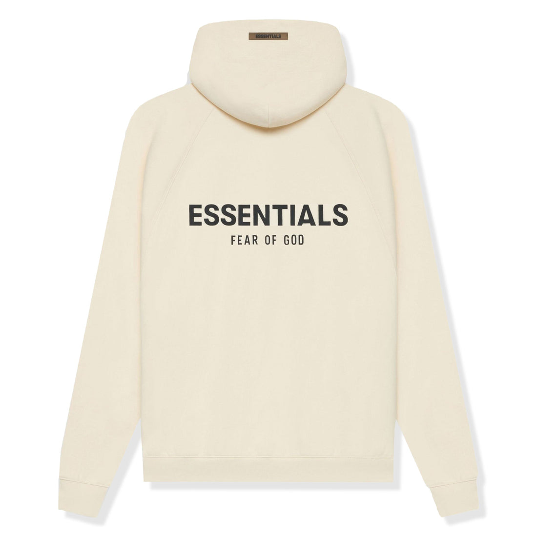 Fear Of God Essentials Reverse Logo Buttercream Hoodie (SS21)