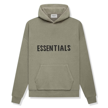 Fear Of God Essentials Pistachio Knit Hoodie (Fall '21)