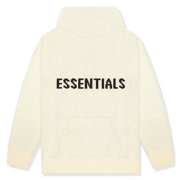 Fear Of God Essentials Cream Knit Hoodie