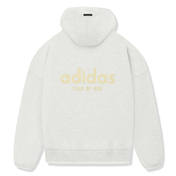 Adidas x Fear Of God Athletics Heavy Fleece Oatmeal Heather Hoodie