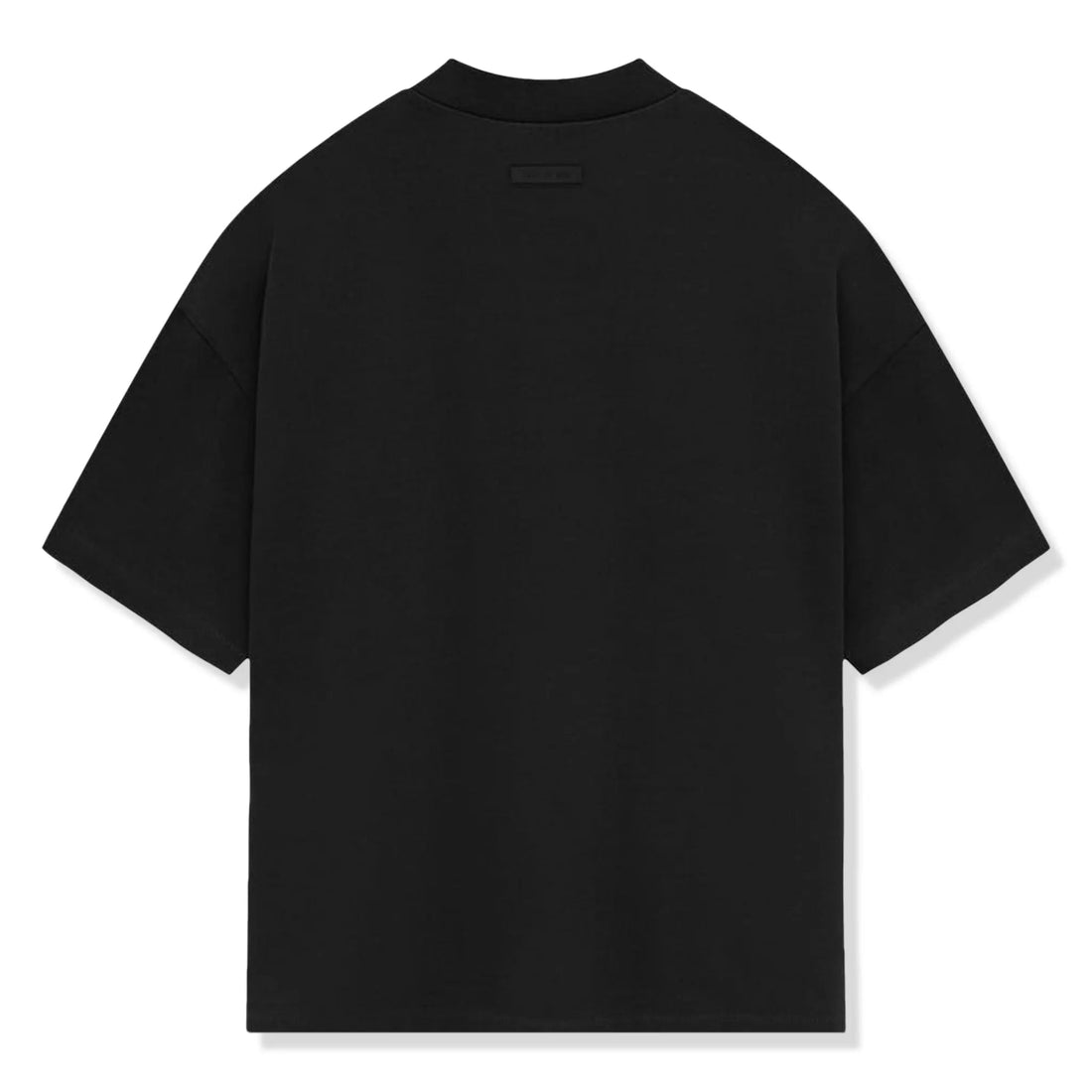 Fear Of God Essentials Heavy Jersey Crewneck Jet Black T Shirt