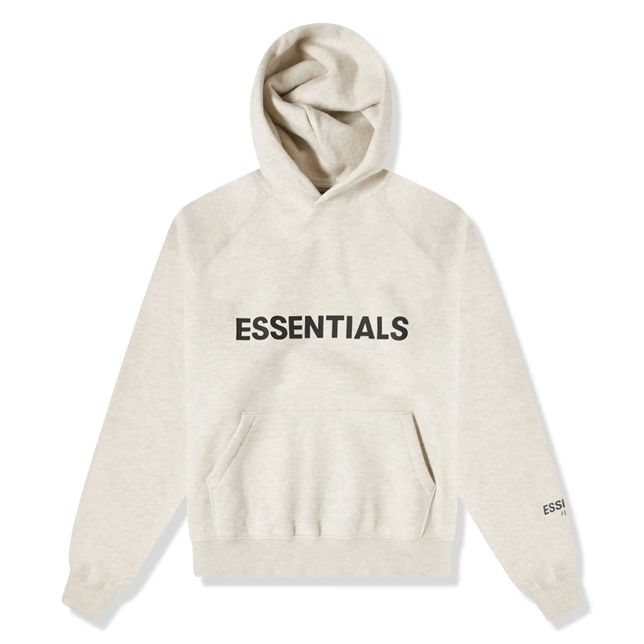 Fear Of God Essentials Oatmeal Knit Hoodie