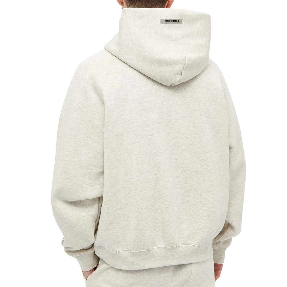 Fear Of God Essentials Oatmeal Knit Hoodie