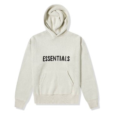 Fear Of God Essentials Oatmeal Knit Hoodie