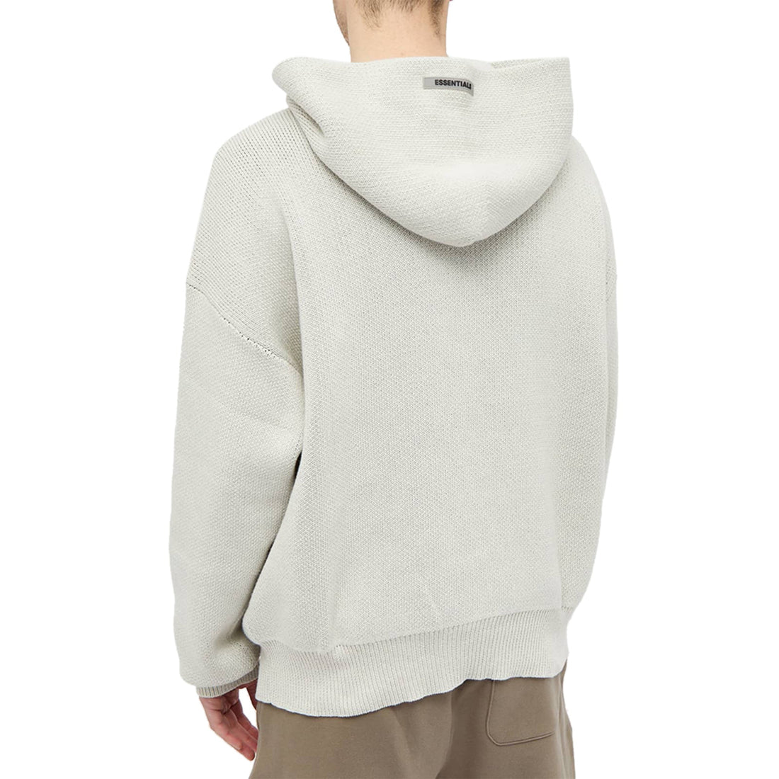 Fear Of God Essentials Oatmeal Knit Hoodie