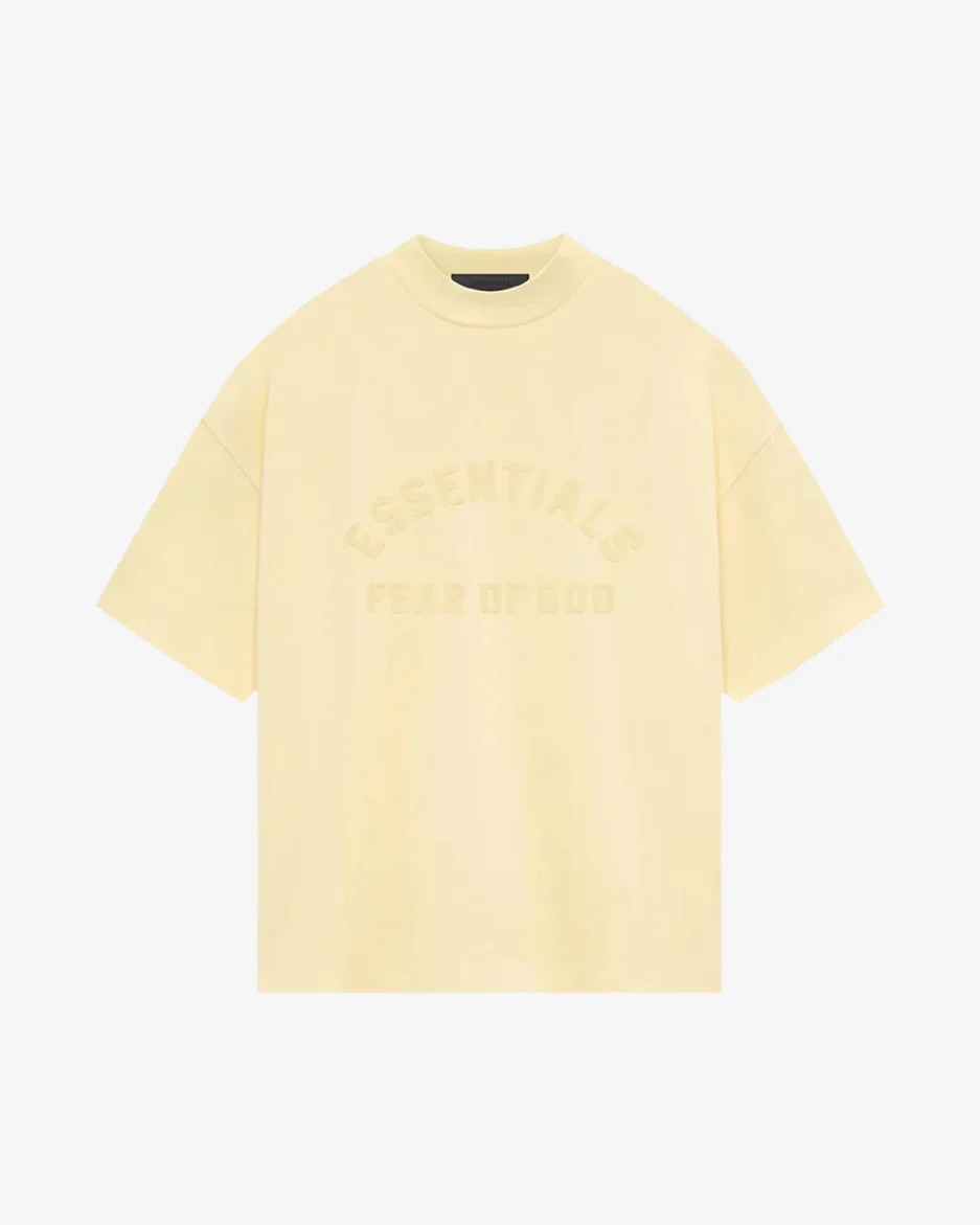 Essential Fear Of God T-Shirt Yellow