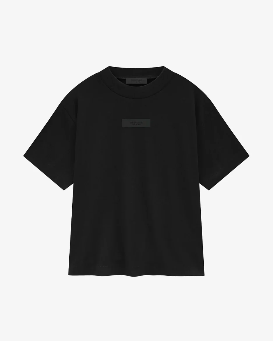 Fear Of God Essentials Black Heavy T-Shirt